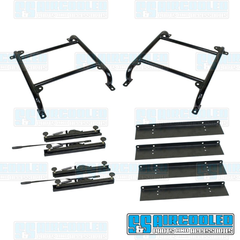 Race Trim VW Seat Mount Kit, 4in. Tall, Slider & Slider, Universal, Race Trim, 62-2656-0 Race Trim VW Seat Mount Kit, 4in. Tall, Slider & Slider, Universal, Race Trim, 62-2656-0