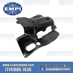 Cylinder Head Tin, Dual Port, Right, Black