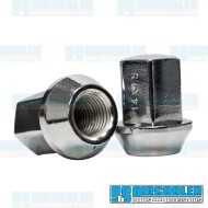 Lug Nuts, M14-1.5, 60 deg Taper, Chrome
