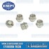 Alloy Lug Nuts, M12-1.5, 60° Taper, 12pt Open Style, Raw