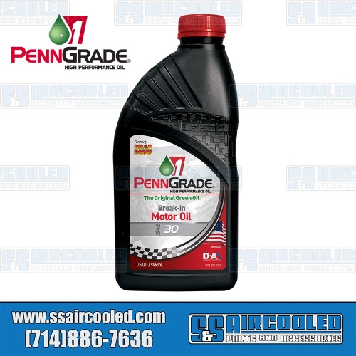 Break-In Oil, 30W, 1-Quart Break-In Oil, 30W, 1-Quart
