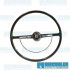 Steering Wheel, 15-3/4in Diameter, Stock Style, Black