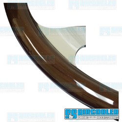 Steering Wheel, 380mm Diameter, 23mm Grip, Dark Classic Wood