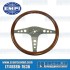 Steering Wheel, 457mm Diameter, 31mm Grip, Light Classic Wood