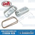 Valve Covers, Clip-On, Stainless Steel, High Lift, 5-Tab