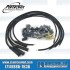 Spark Plug Wires, 8mm, HEI & Female Socket, Black