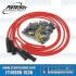 Spark Plug Wires, 8mm, HEI & Female Socket, Red