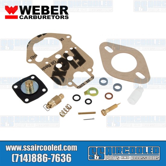 Weber VW Carburetor Rebuild Kit, 34 ICT Weber, 92.0286.05