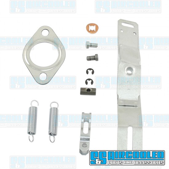  VW Heater Box Lever Kit, Left or Right, 043298147/8