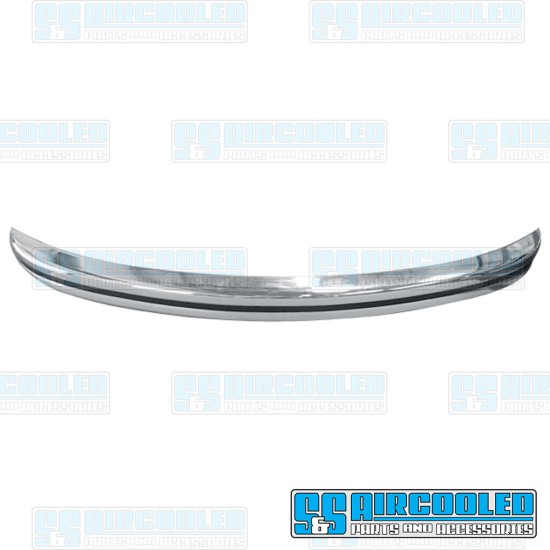 Wolff VW Bumper, Front, Chrome, 113707103D