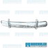 Front Bumper, US Style w/Overrider, Chrome