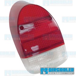 Tail Light Lens, Red/Red/White, US Style, Left or Right Tail Light Lens, Red/Red/White, US Style, Left or Right
