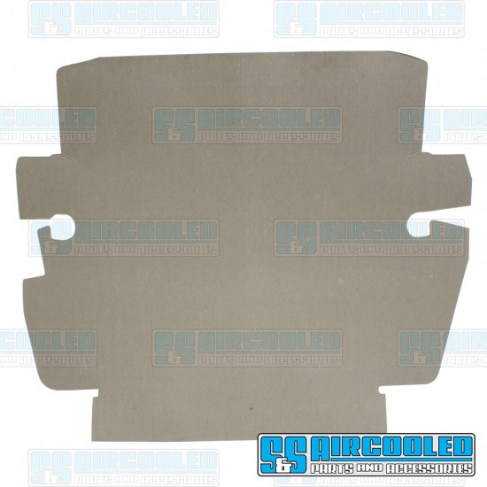  VW Trunk Liner, Fiberboard, Grey, 113863509C