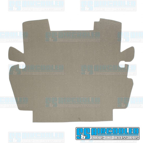 VW Trunk Liner, Fiberboard, Grey, 113863509F VW Trunk Liner, Fiberboard, Grey, 113863509F