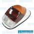 Tail Light Assembly, Amber/Red/Clear, Euro Style, Left