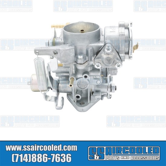 EMPI VW Carburetor, 34 PICT-3, 12 Volt Choke, 98-1289-B, VW Bug, Super Beetle, Ghia, Bus, Type 3 EMPI VW Carburetor, 34 PICT-3, 12 Volt Choke, 98-1289-B, VW Bug, Super Beetle, Ghia, Bus, Type 3