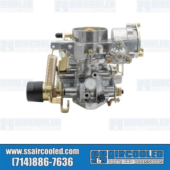 EMPI VW Carburetor, 37 PICT-3, 12 Volt Choke, 98-1290-B, VW Bug, Super Beetle, Ghia, Bus, Type 3 EMPI VW Carburetor, 37 PICT-3, 12 Volt Choke, 98-1290-B, VW Bug, Super Beetle, Ghia, Bus, Type 3