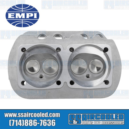 EMPI VW GTV2 GTV-2 Cylinder Head, 44x37.5mm, 90.5/92mm, Dual Springs, 98-1440-B