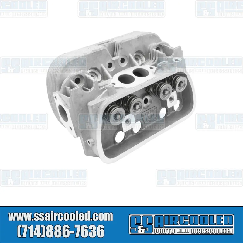 EMPI VW Cylinder Head, 85.5mm, Dual Port, Stock, Single Springs, Complete, 98-1356-B, VW Bug, Super Beetle, Ghia, Bus, Type 3, Thing EMPI VW Cylinder Head, 85.5mm, Dual Port, Stock, Single Springs, Complete, 98-1356-B, VW Bug, Super Beetle, Ghia, Bus, Type 3, Thing
