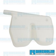 Brake Fluid Reservoir, Dual Circuit, Plastic, w/Servo