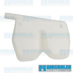 Brake Fluid Reservoir, Dual Circuit, Plastic, w/Servo