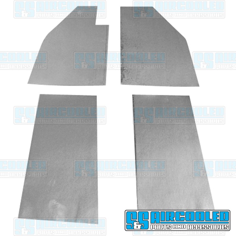 VW Floor Insulation, Front & Rear, 113898740 VW Floor Insulation, Front & Rear, 113898740