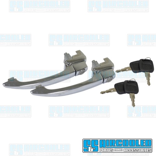 Door Handles, Outside, Left & Right, w/Keys Door Handles, Outside, Left & Right, w/Keys