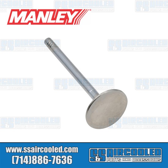 Manley VW Exhaust Valve, 32mm, Triple Groove, Stainless Steel, 11649-1