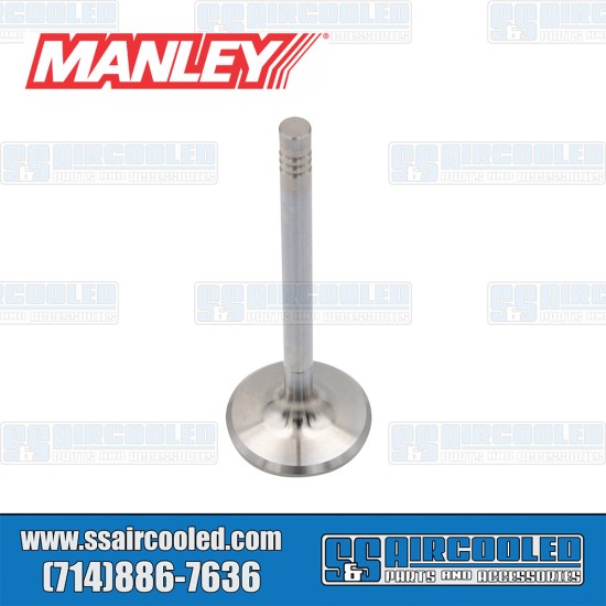 Manley VW Exhaust Valve, 35.5mm, Triple Groove, Stainless Steel, 11653-1