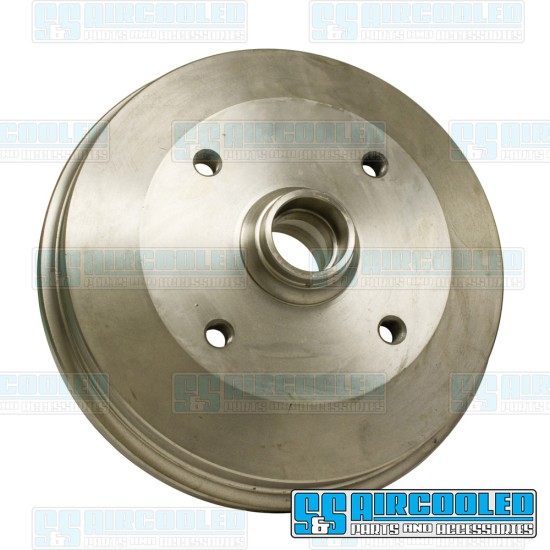  VW Brake Drum, Front, 4x130mm, 111405615B