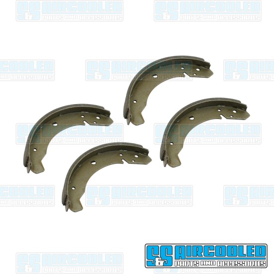  VW Brake Shoes, Rear, Left & Right, BS270