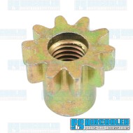 Nut, Brake Shoe Adjuster, Front or Rear, Left or Right Nut, Brake Shoe Adjuster, Front or Rear, Left or Right