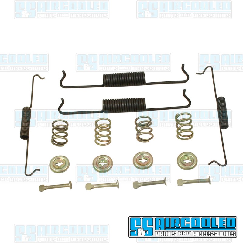 VW Hardware Kit, Brakes, Front, Left and Right, 113698237DKIT VW Hardware Kit, Brakes, Front, Left and Right, 113698237DKIT