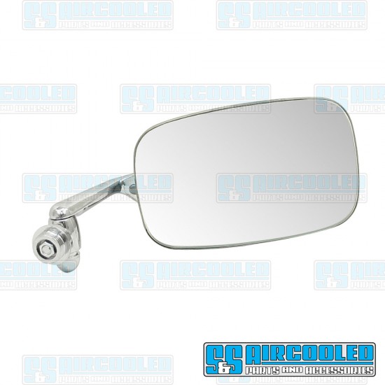  VW Exterior Mirror, Left, Chrome, 151857501