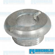 Escutcheon, 14mm, Switch to Dash, Aluminum