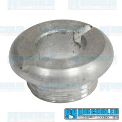 Escutcheon, 14mm, Switch to Dash, Aluminum Escutcheon, 14mm, Switch to Dash, Aluminum
