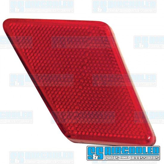  VW Tail Light Reflector, Red, Left, 113945109