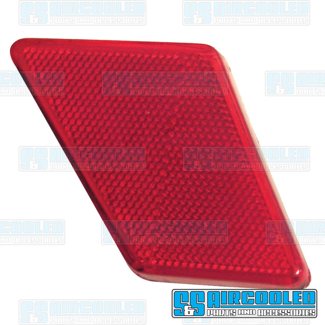 Tail Light Reflector, 113945110, Red, Right, VW Bug, Super Beetle