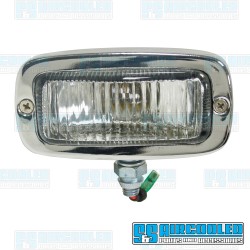 Backup Light Assembly, Includes Bracket, Left, Chrome Backup Light Assembly, Includes Bracket, Left, Chrome