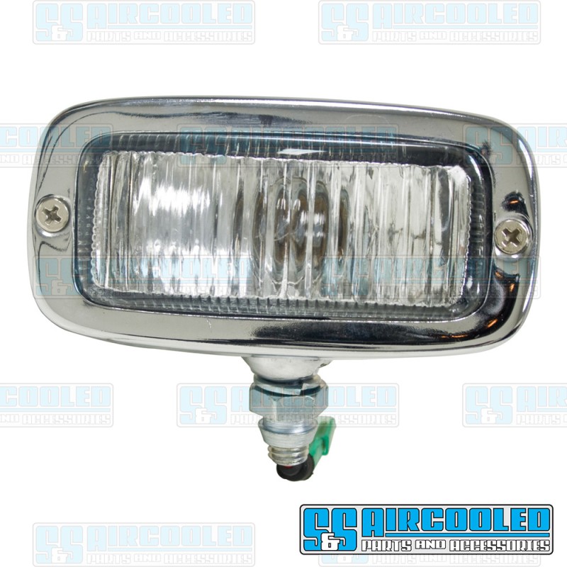 VW Backup Light Assembly, Includes Bracket, Right, Chrome, 181941072B VW Backup Light Assembly, Includes Bracket, Right, Chrome, 181941072B