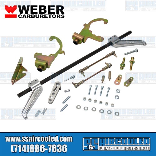 Carburetor Linkage Kit, Hex Bar, 48-51 IDA/EPC