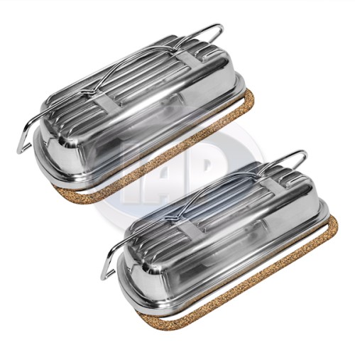 Valve Covers, Clip-On, Aluminum