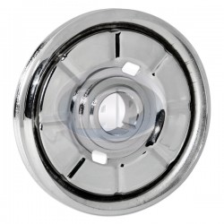 Crankshaft Pulley, 40hp, Stock, Chrome Crankshaft Pulley, 40hp, Stock, Chrome