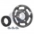 Camshaft Gear Set, Straight Cut, Steel, Cast