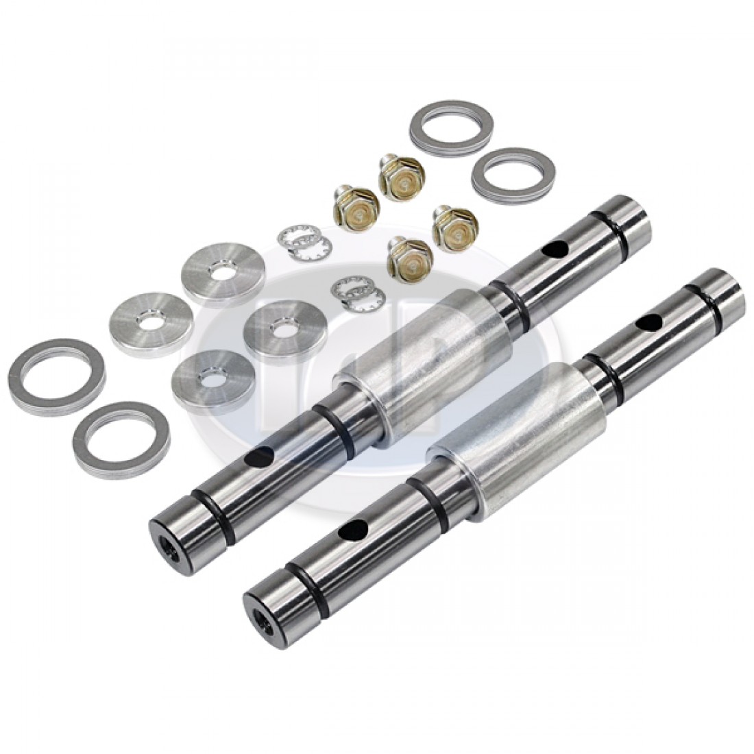 Rocker Shaft Kit, Solid Shaft w/Floating Spacer, Includes Shims, VW Bug