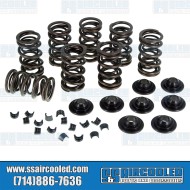 Valve Spring Kit, Dual Springs, Chromoly Retainers, Hardened Valve Locks Valve Spring Kit, Dual Springs, Chromoly Retainers, Hardened Valve Locks