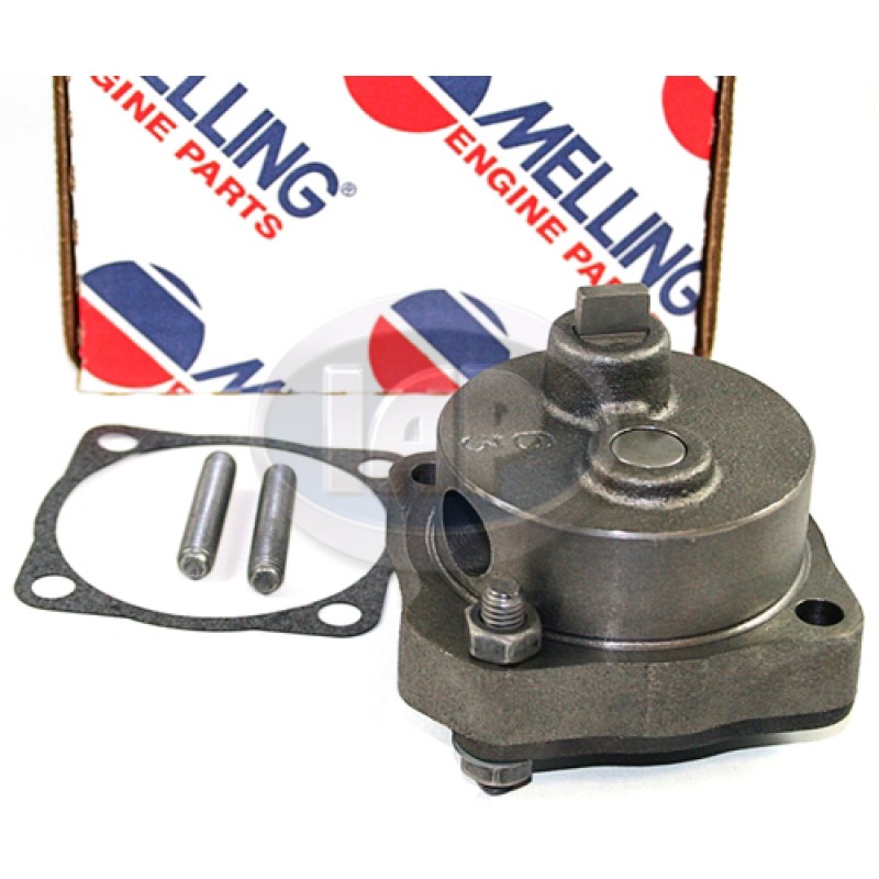 Melling VW Oil Pump, 28mm Gears, 8mm Studs, Flat Camshaft, Cast Iron, AC115120