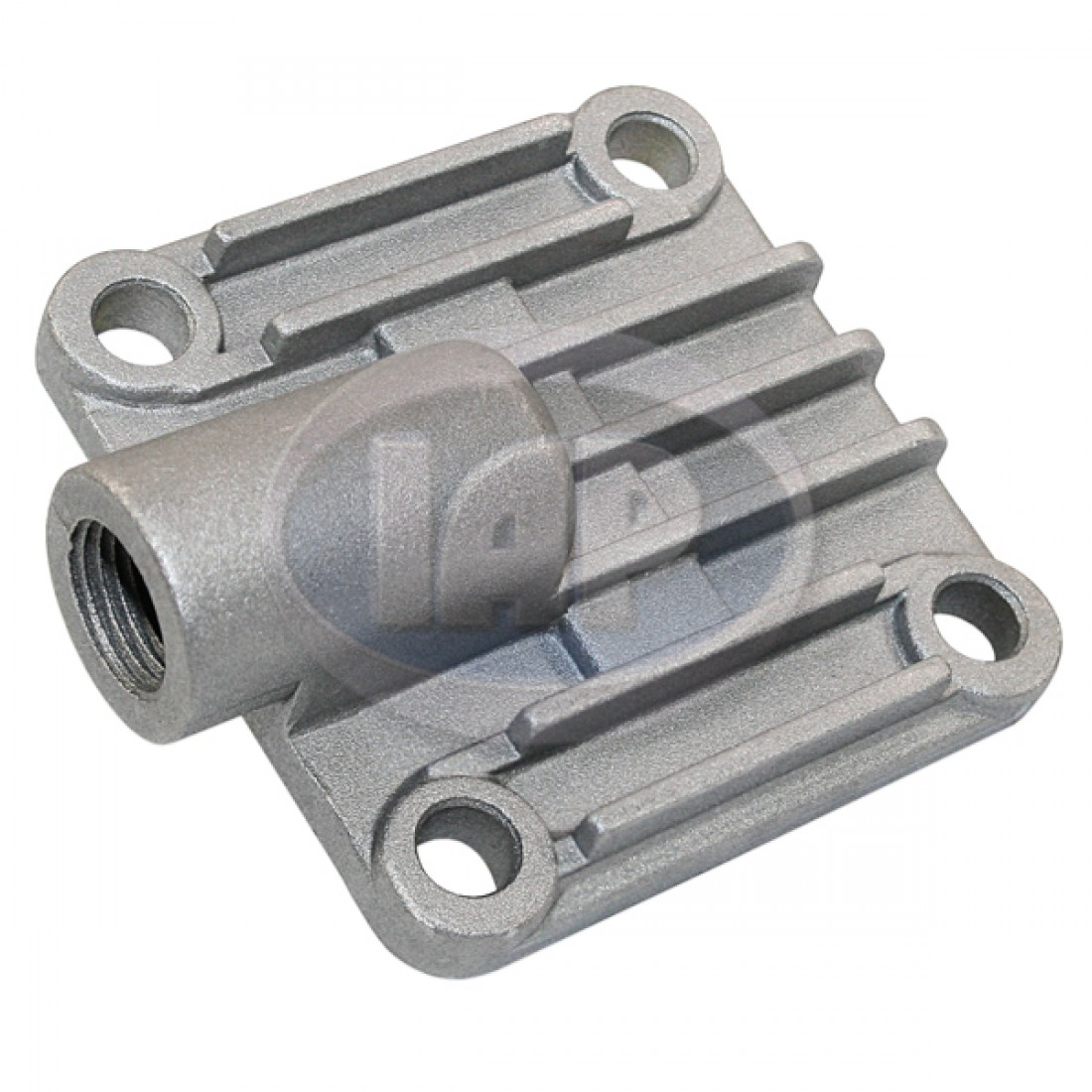 Oil Pump Cover, 8mm Studs, Full Flow Style, Aluminum, VW 1600cc Engines