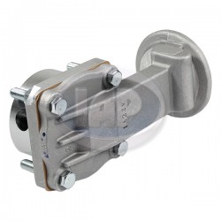 Oil Pump, 32mm Gears, 8mm Studs, Flat Camshaft, Full Flow Style with Filter Adapter, Aluminum Oil Pump, 32mm Gears, 8mm Studs, Flat Camshaft, Full Flow Style with Filter Adapter, Aluminum