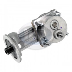 Oil Pump, 32mm Gears, 8mm Studs, Dished Camshaft, Full Flow Style with Filter Adapter, Aluminum Oil Pump, 32mm Gears, 8mm Studs, Dished Camshaft, Full Flow Style with Filter Adapter, Aluminum
